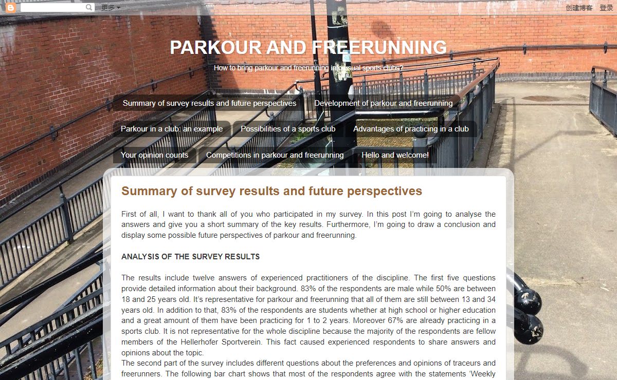PARKOUR AND FREERUNNING