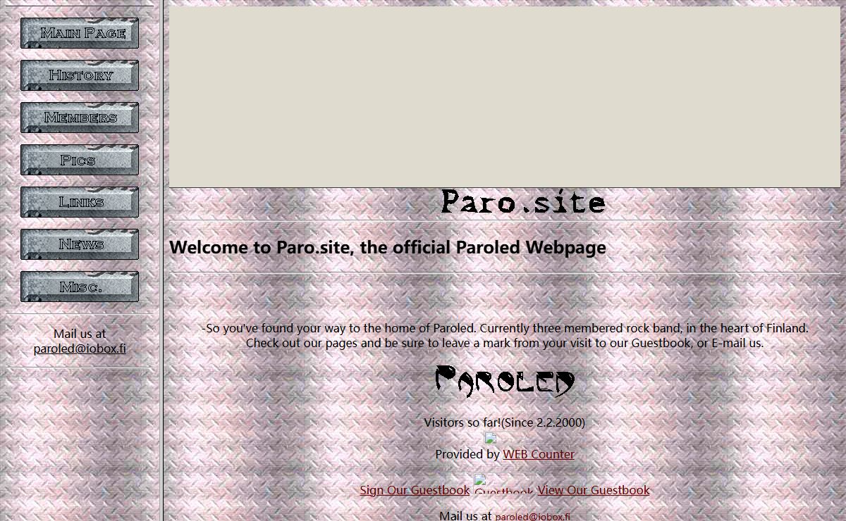 Paro.Site - Paroled's Homepage