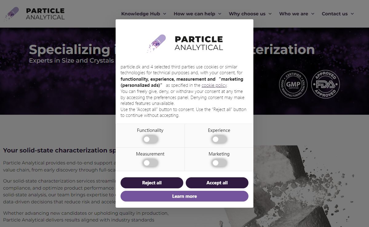 Home - Particle Analytical