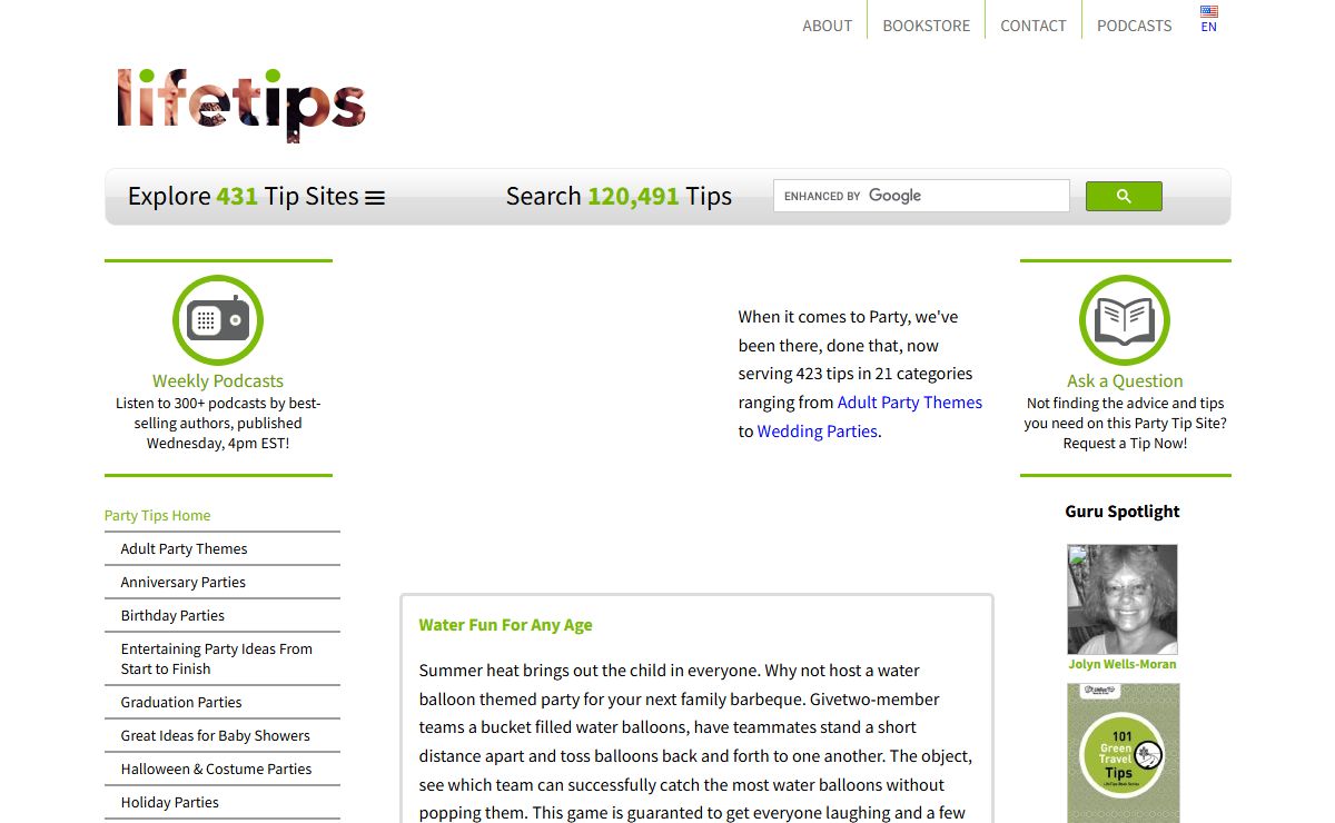 Party Tips - Party Planning - Party Supplies - Party Themes