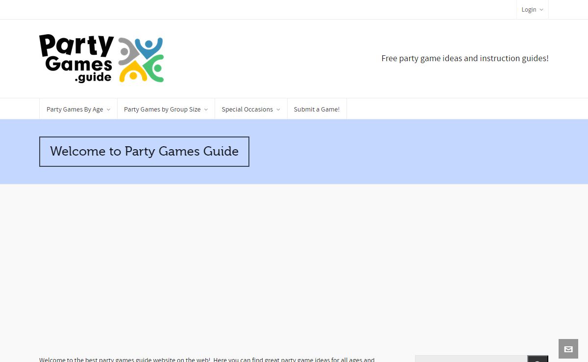 Party Game Ideas – Free party game ideas & instructions for party games and activities