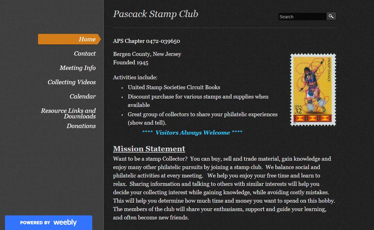 Pascack Stamp Club - Home