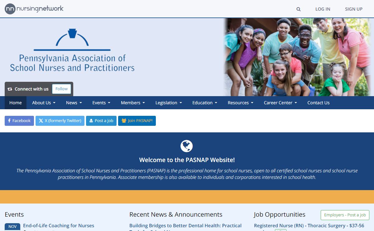 The Pennsylvania Association of School Nurses and Practitioners | Nursing Network