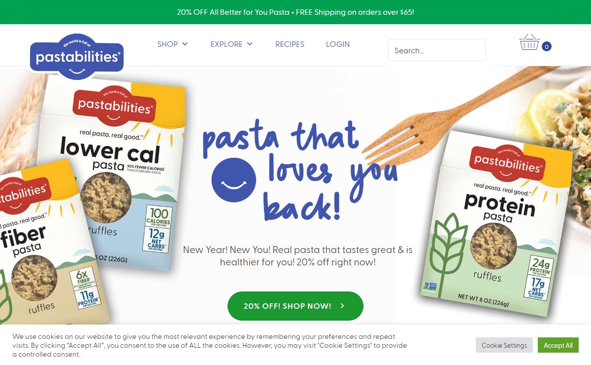 Home | Pastabilities by The Pasta Shoppe