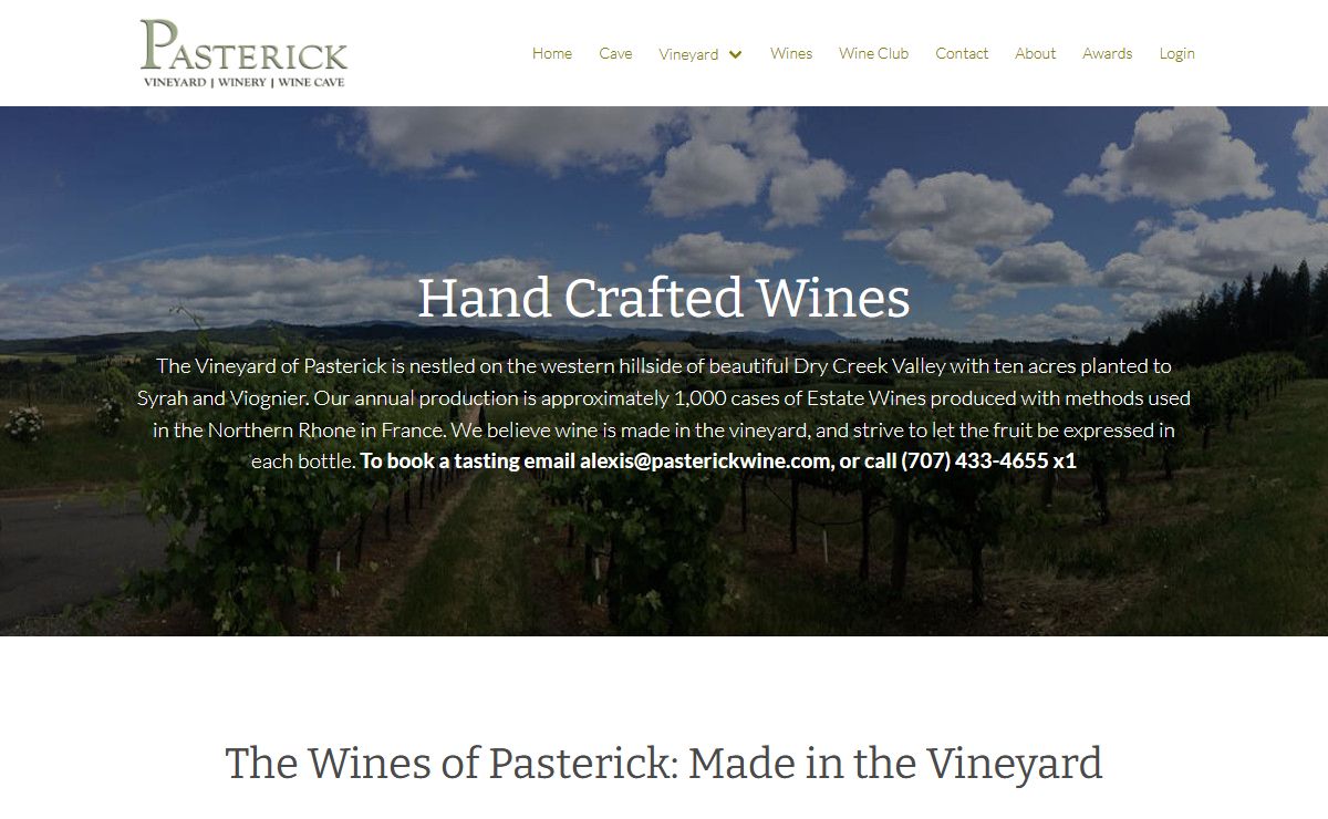 Pasterick Wines