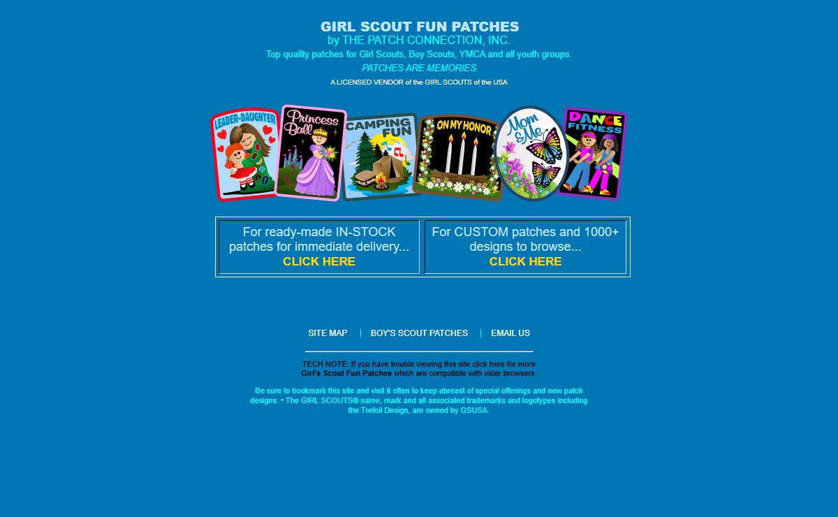 Girl Scout fun patches