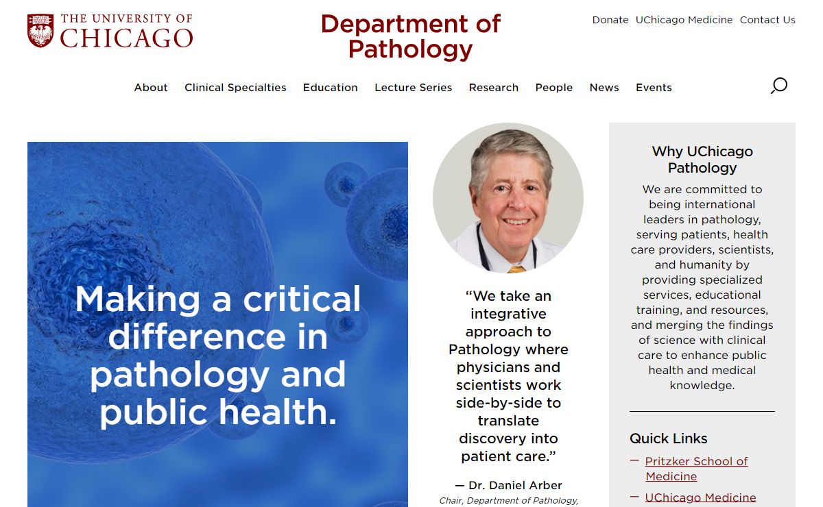 Department of Pathology | The University of Chicago