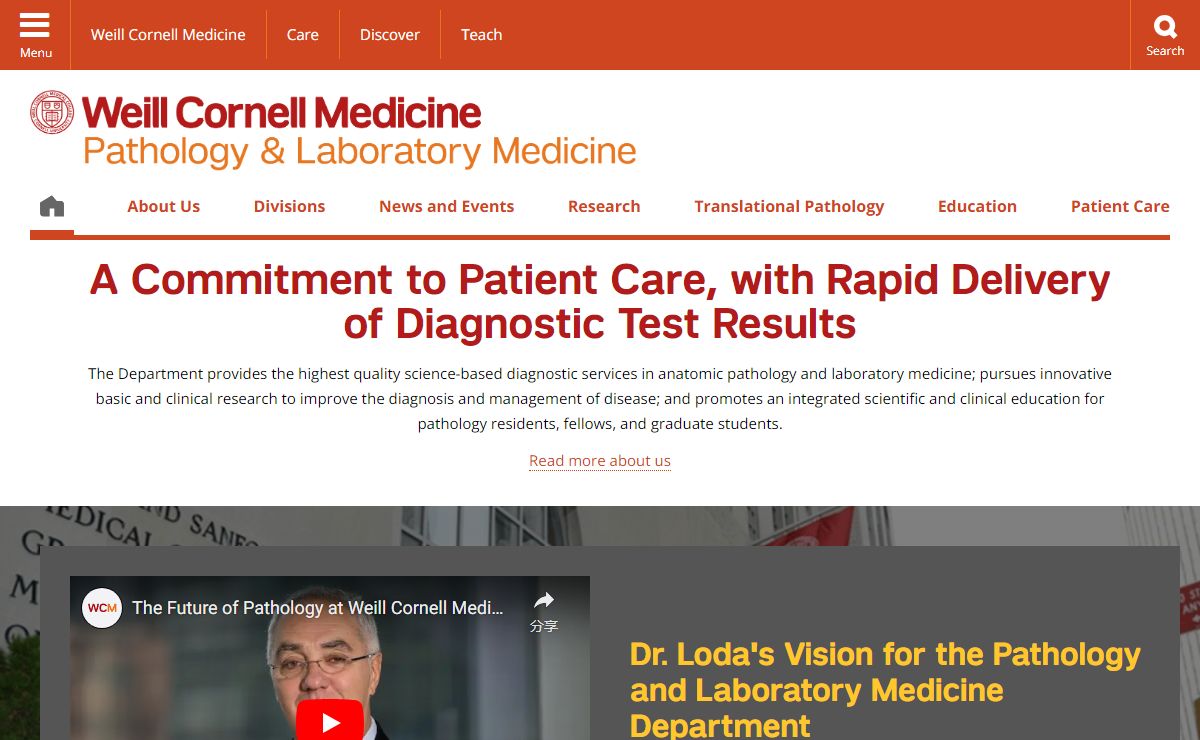 Pathology & Laboratory Medicine | Weill Cornell Medicine