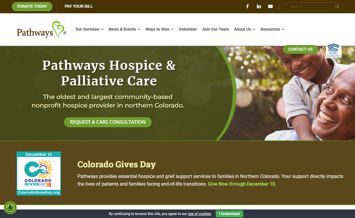 Pathways - Northern Colorado's Preferred Hospice & Palliative Care