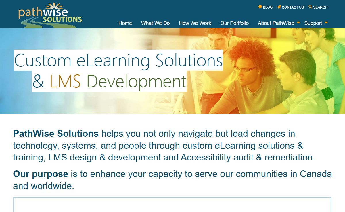 Custom eLearning Solutions & LMS Development | PathWise Solutions Inc.