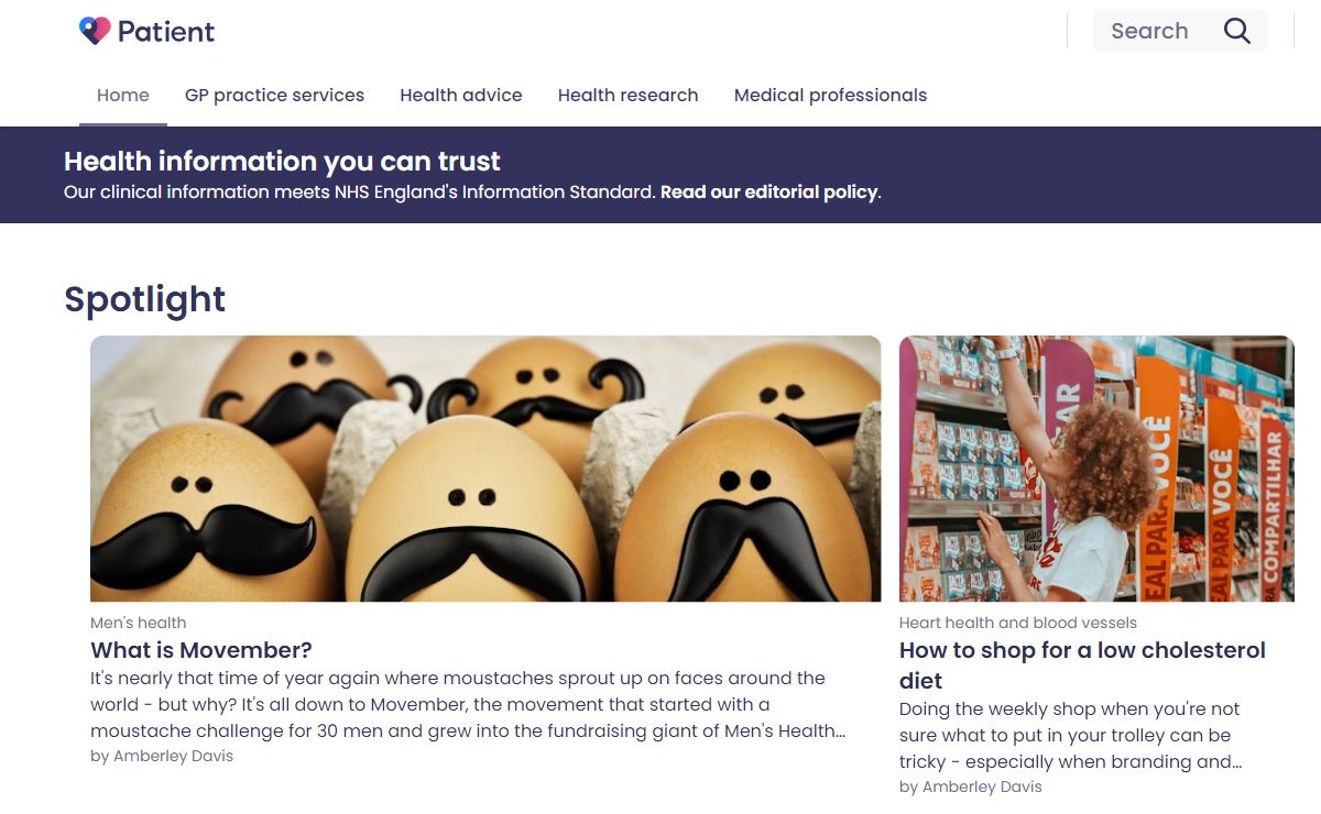 Patient.info: Health Information and Symptom Checker