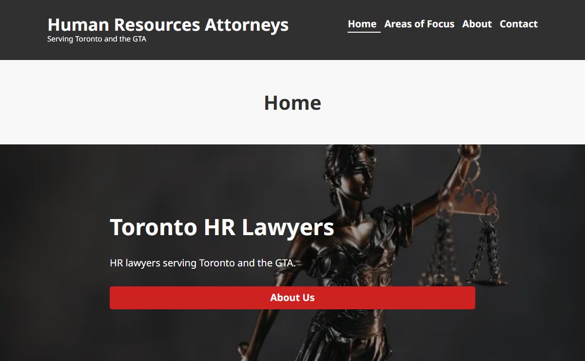 Human Resources Attorneys – Serving Toronto and the GTA