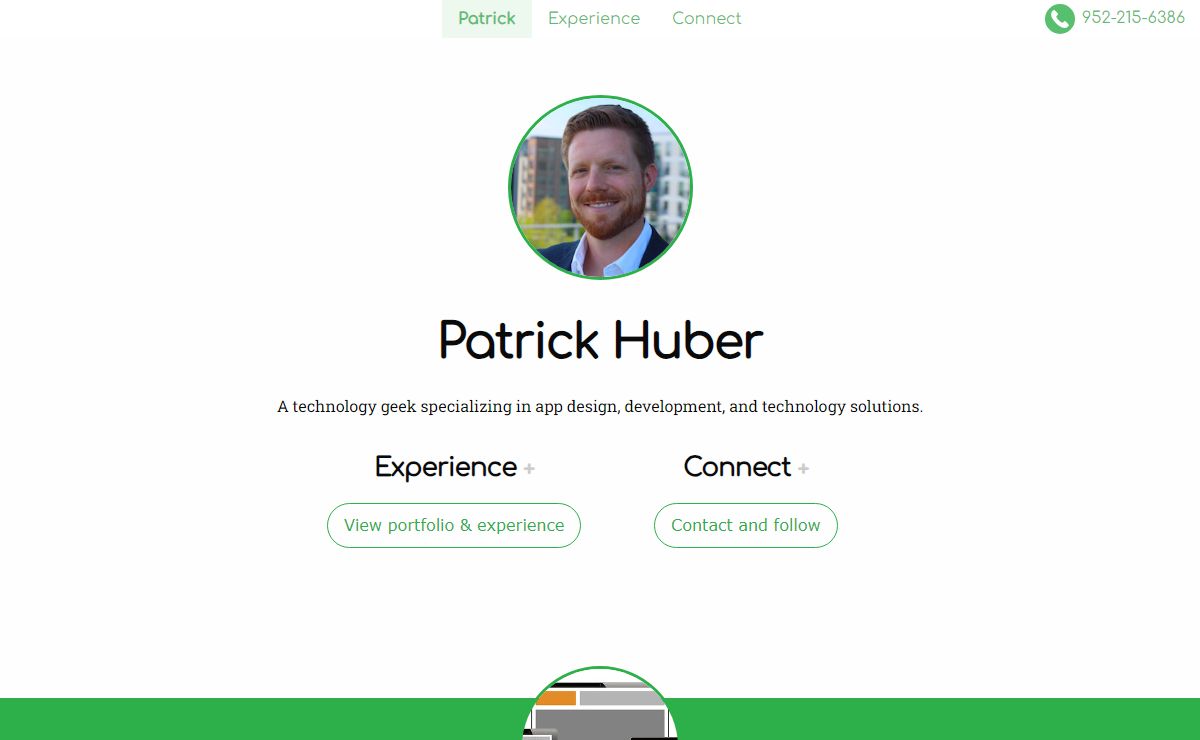 Patrick Huber | Web design | Technology solutions