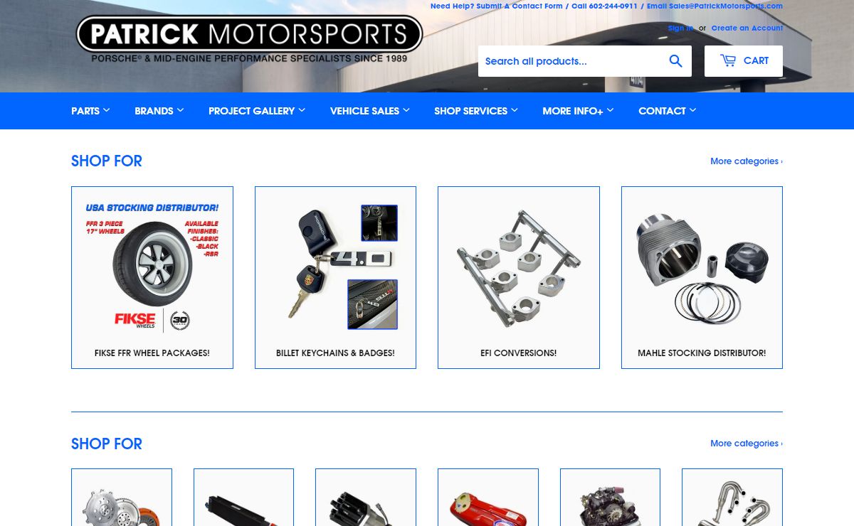 Patrick Motorsports USA - Porsche Specialists Since 1989! – PATRICK MOTORSPORTS USA