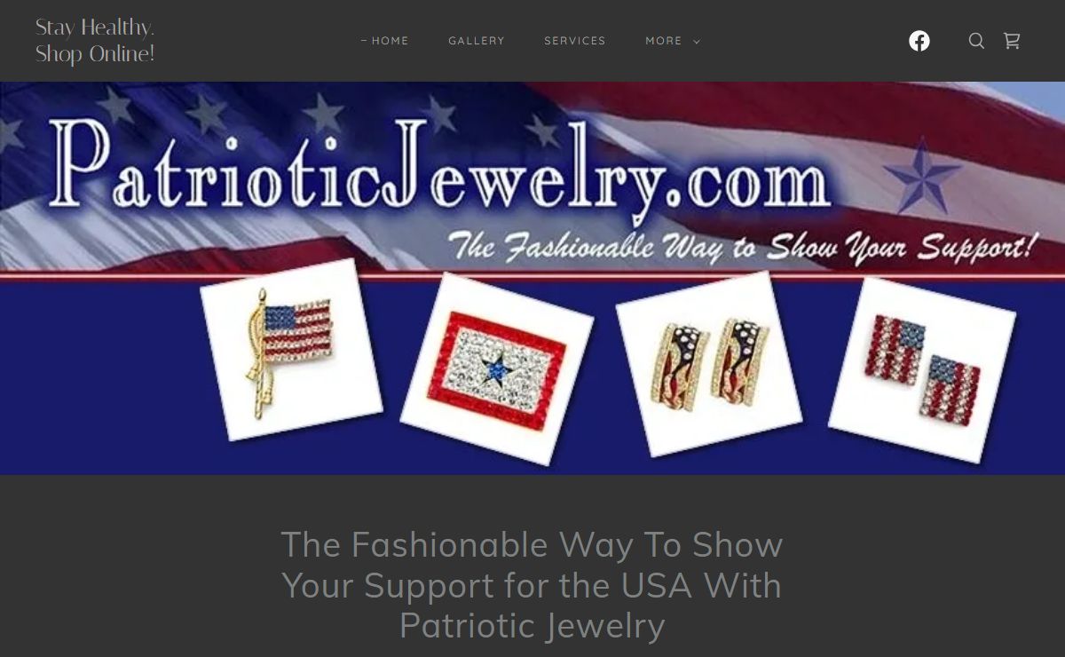 PatrioticJewelry - Patriotic Jewelry, Social Distancing Buttons
