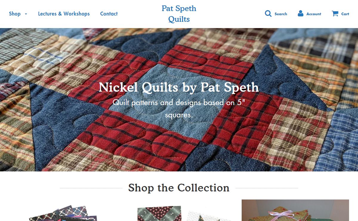 Nickel Quilts by Pat Speth – Pat Speth Quilts