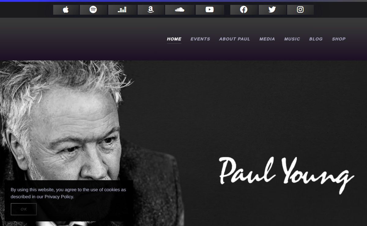 Home - Paul Young