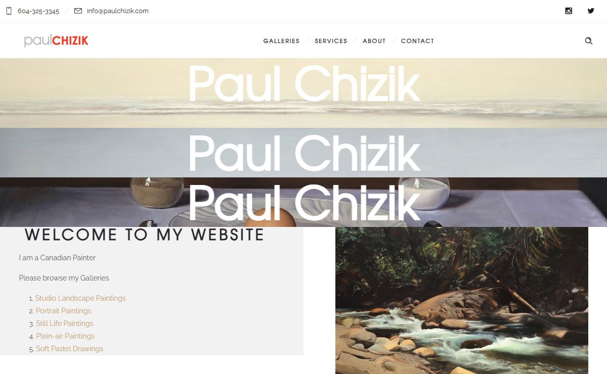 Paul Chizik - Canadian Painter - Paul Chizik