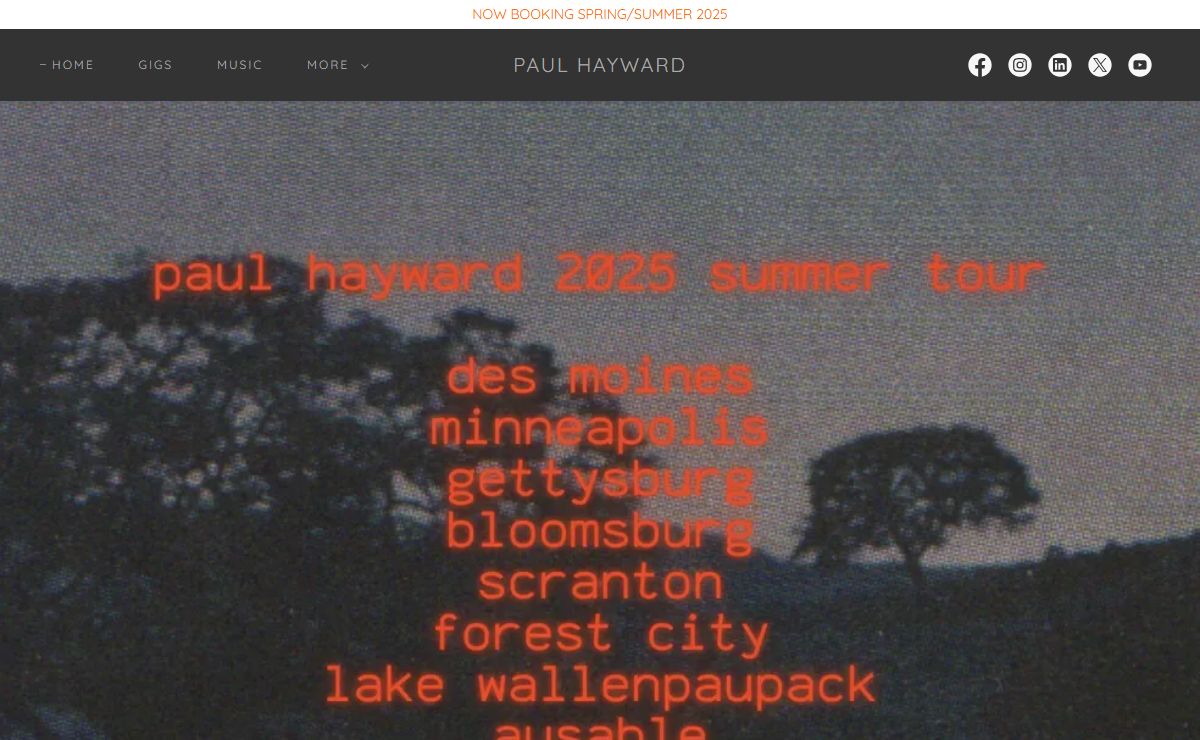 Music, Live Music - Paul Hayward Music - San Francisco, California