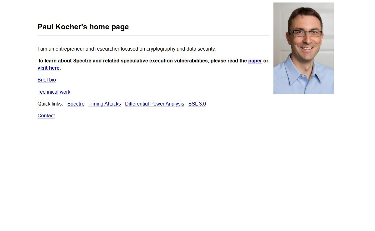 Paul Kocher