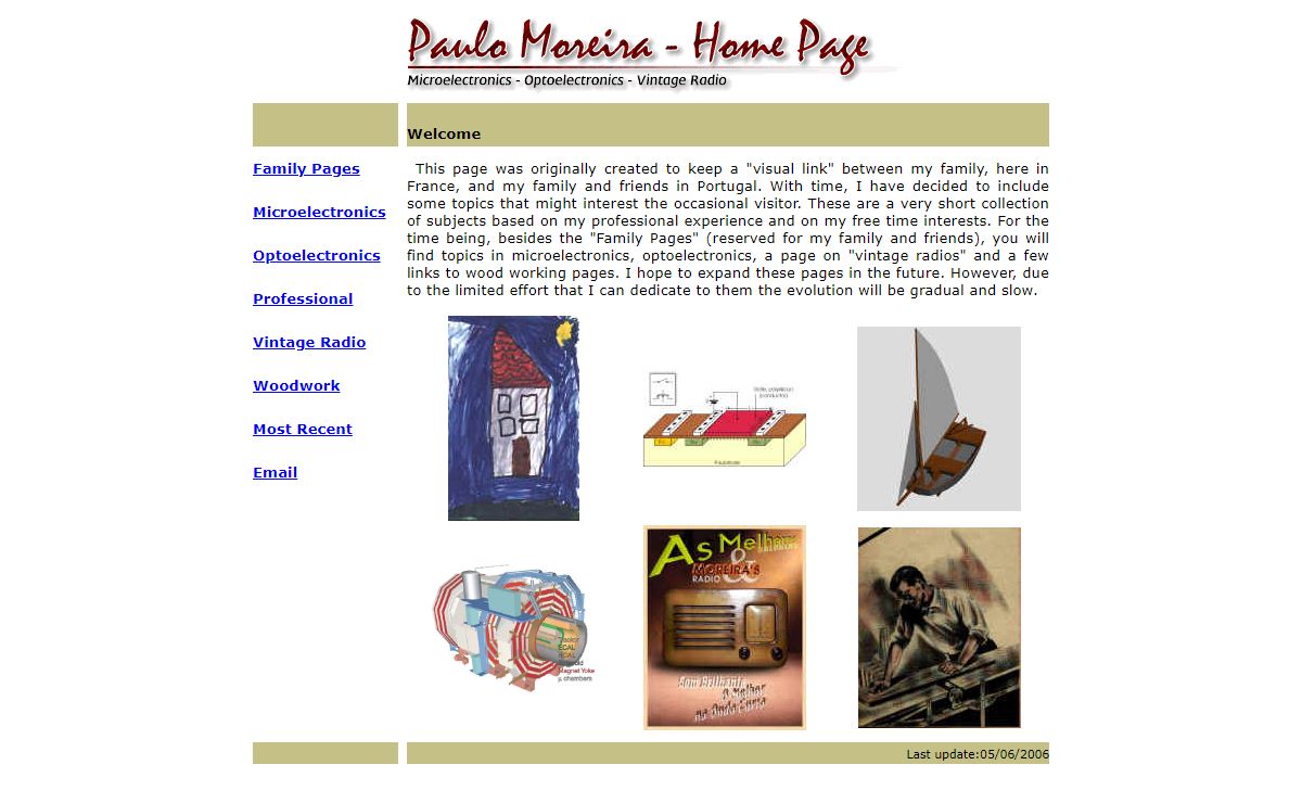 Paulo Moreira - Home Page