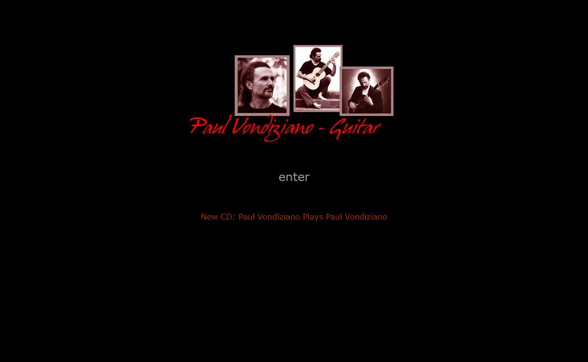 Paul Vondiziano Classical Guitar