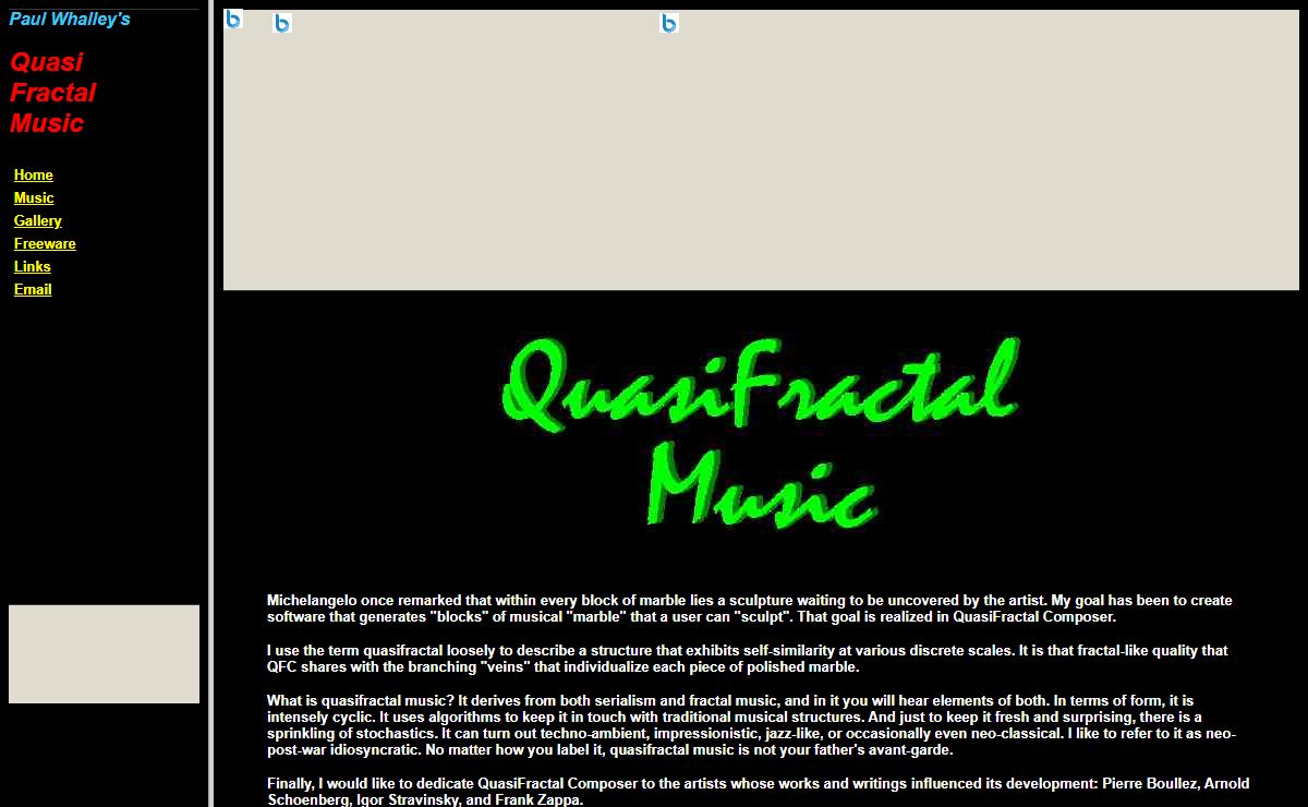 QuasiFractal Music