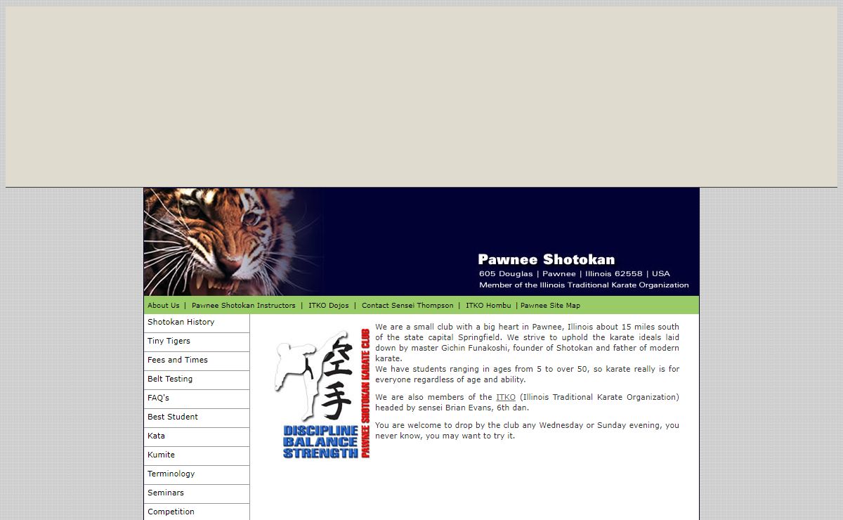 Pawnee Shotokan Karate Club