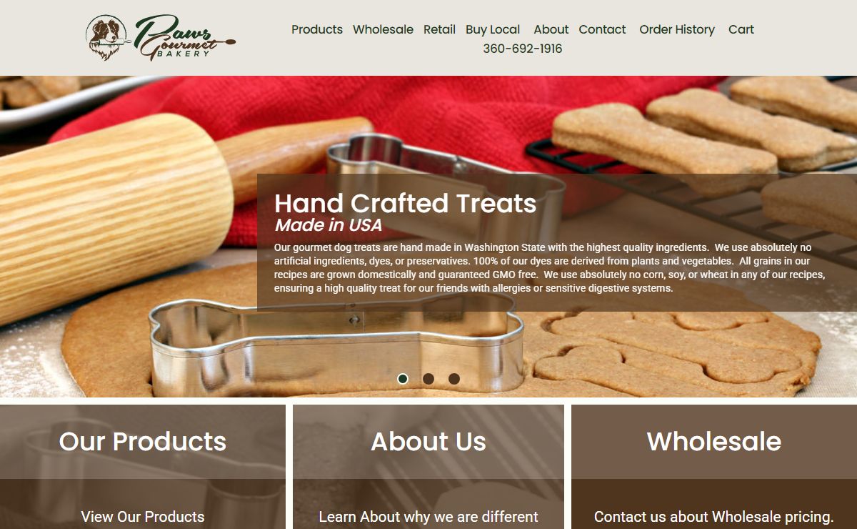 Paws Gourmet - Gourmet Dog Treats