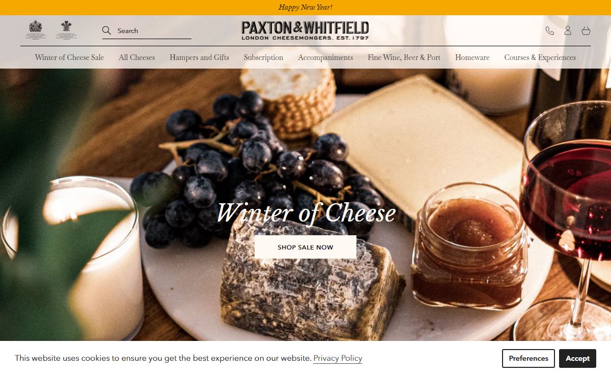 Paxton & Whitfield