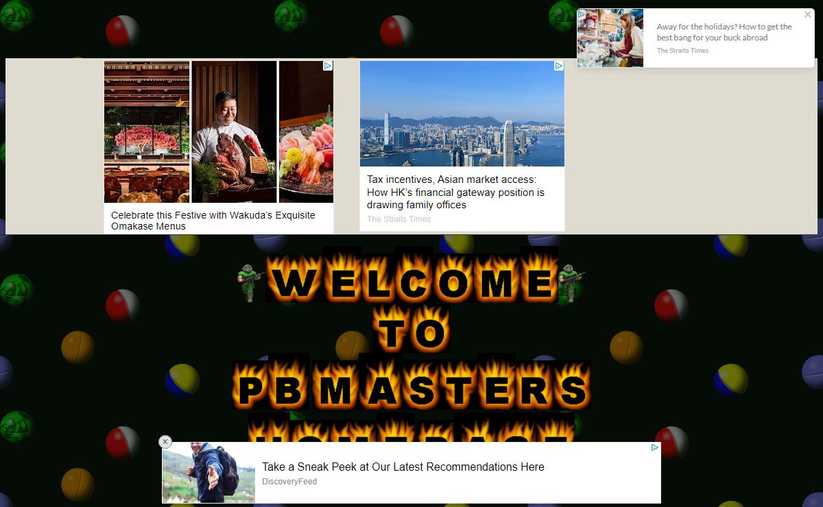PB Master's Shockwave and Paintball Page