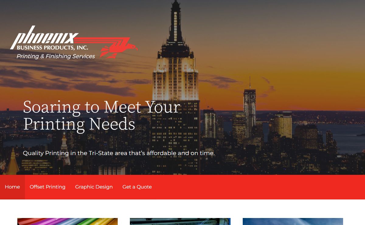 Phoenix Business Products, Inc. – Soaring to Meet Your Printing Needs
