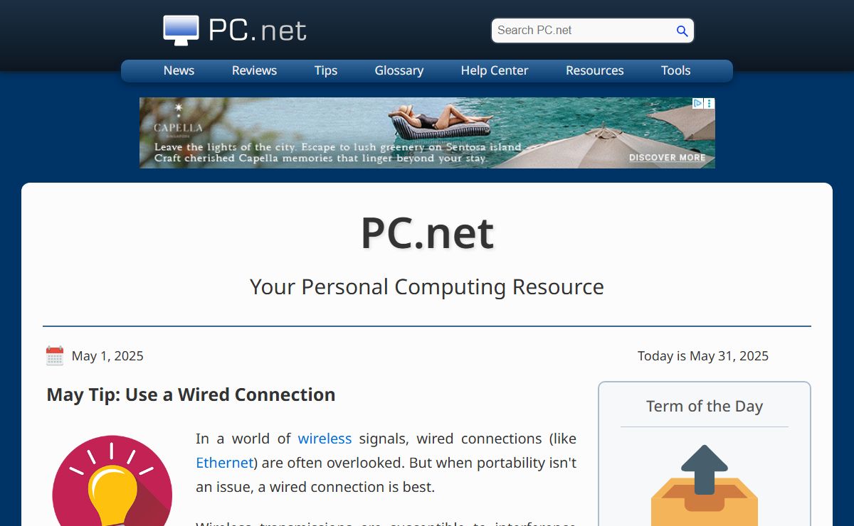 PC.net - Your Personal Computing Resource