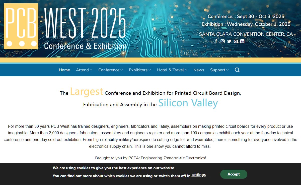 PCB West Home Page - PCB West 2025