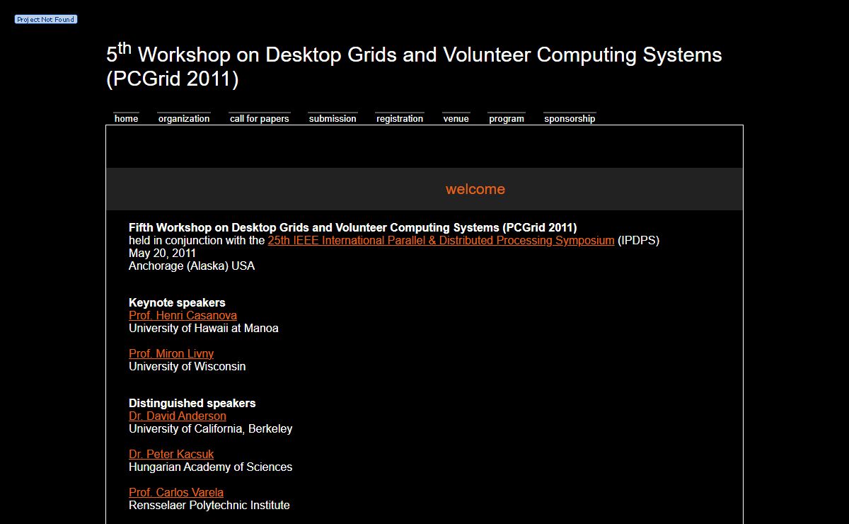 PCGrid 2011
