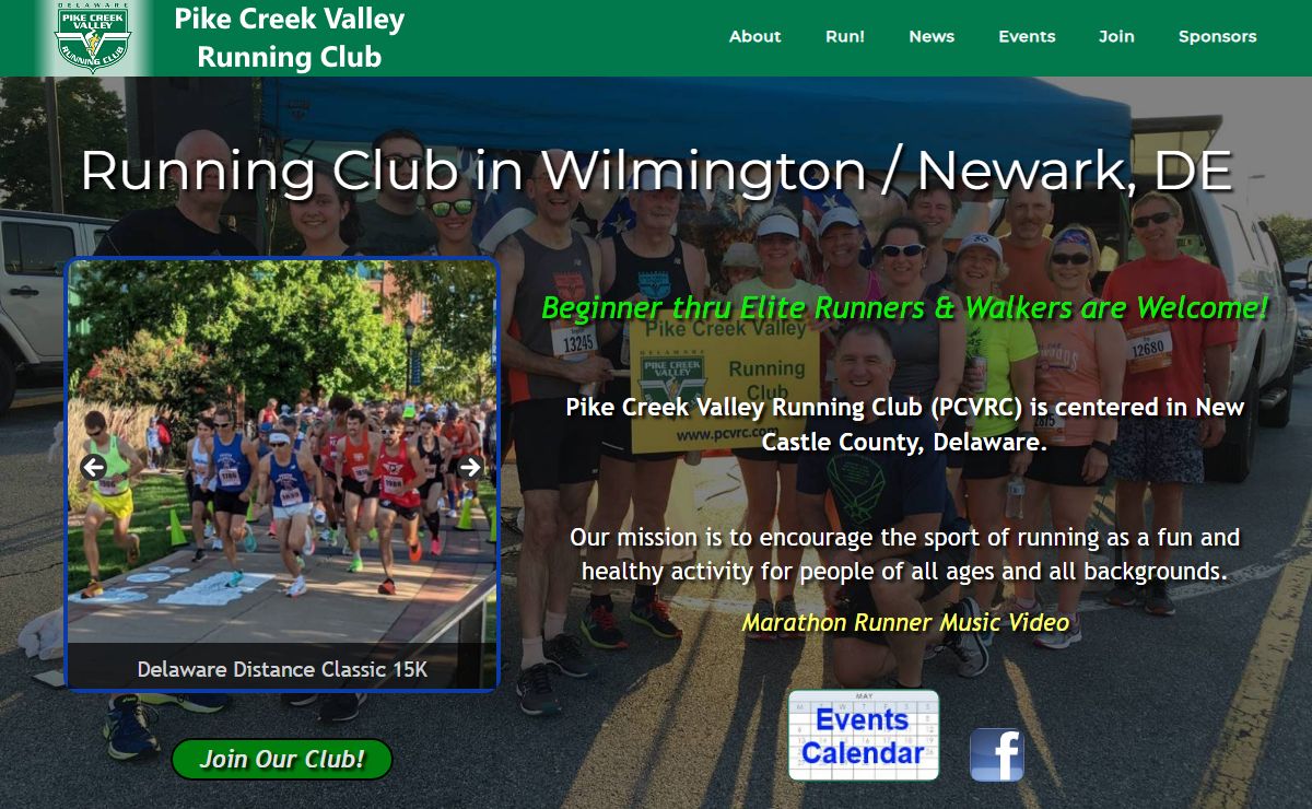Pike Creek Valley Running Club in Wilmington Delaware🏃‍♂️