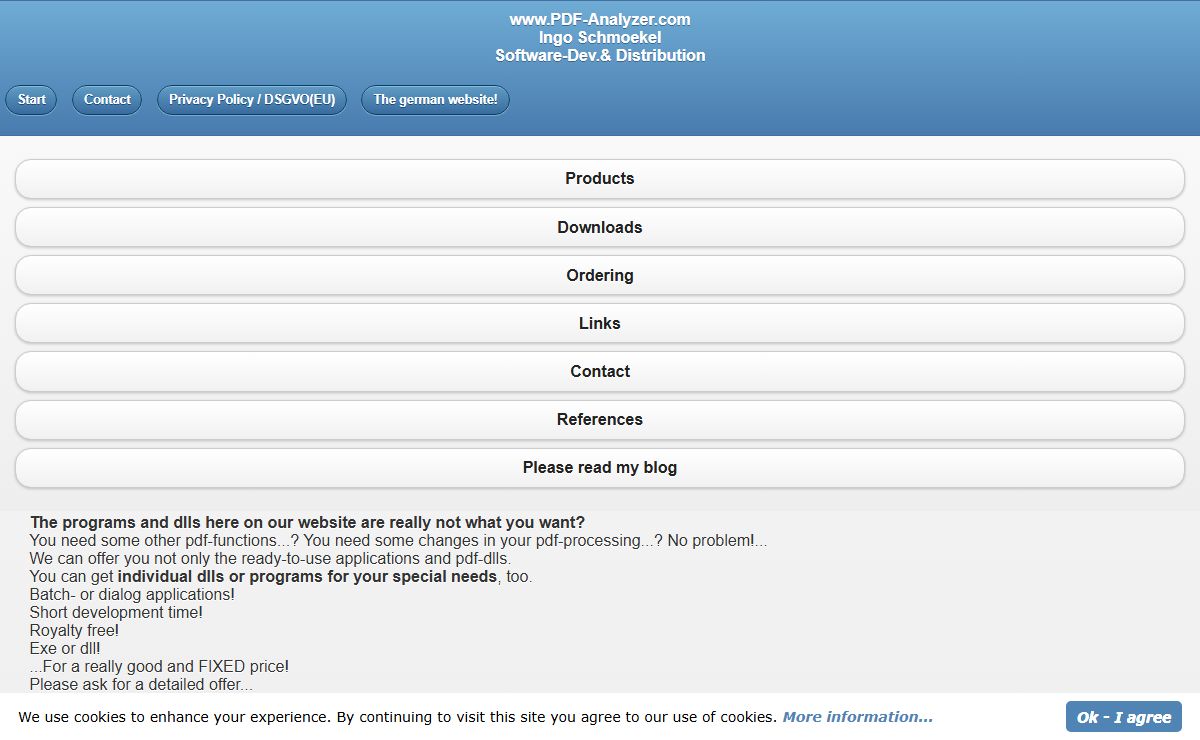 www.PDF-Analyzer.com Ingo Schmoekel Software-Dev.& Distribution