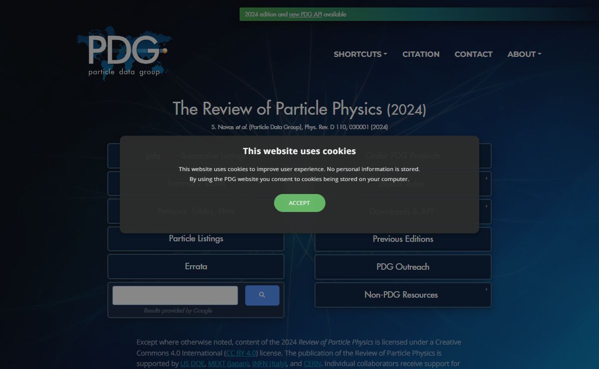 Particle Data Group