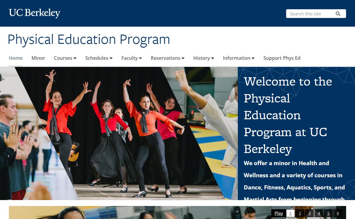 Home | Physical Education Program