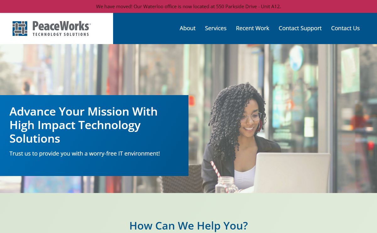 PeaceWorks Technology Solutions – Advancing your mission with high impact technology solutions