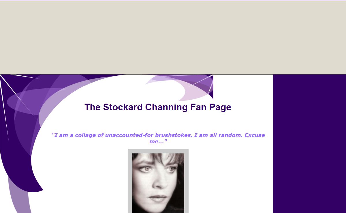 The Stockard Channing Fan Page