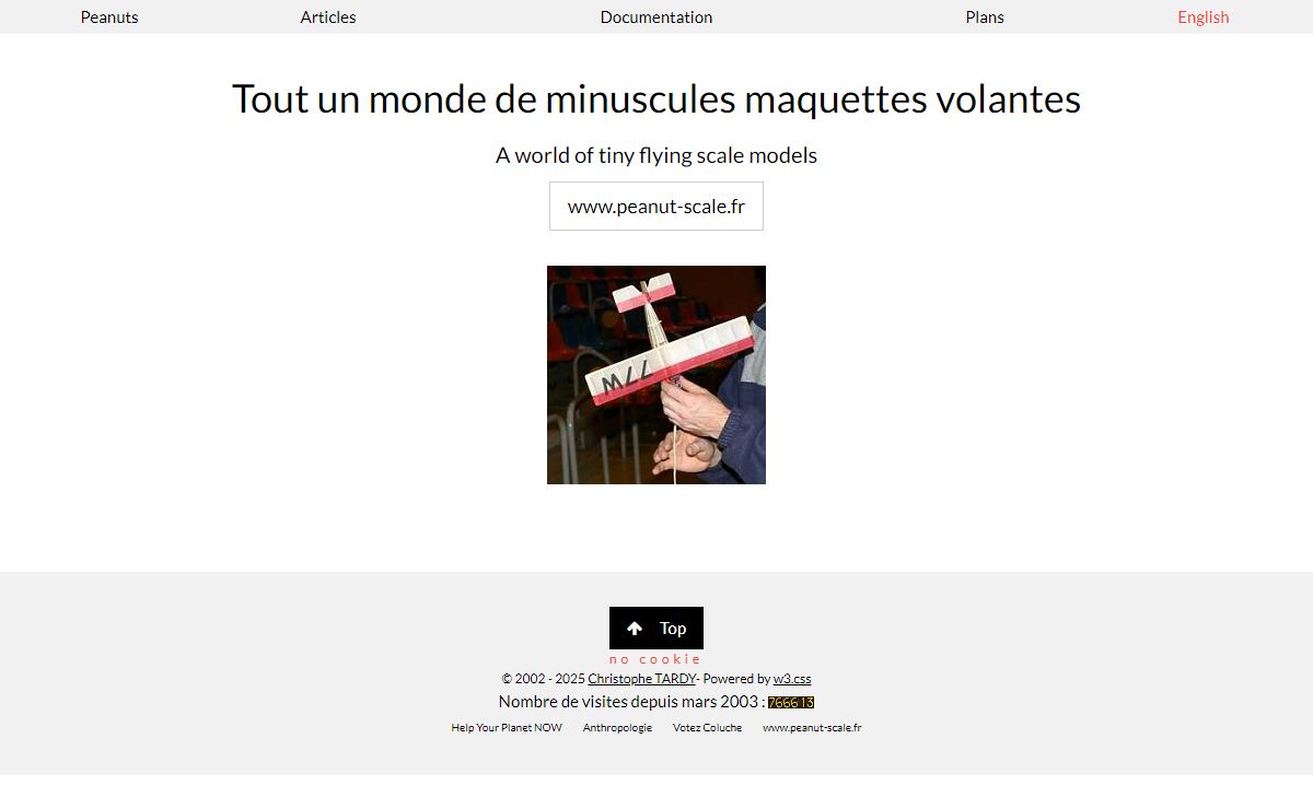 Go to www.peanut-scale.fr