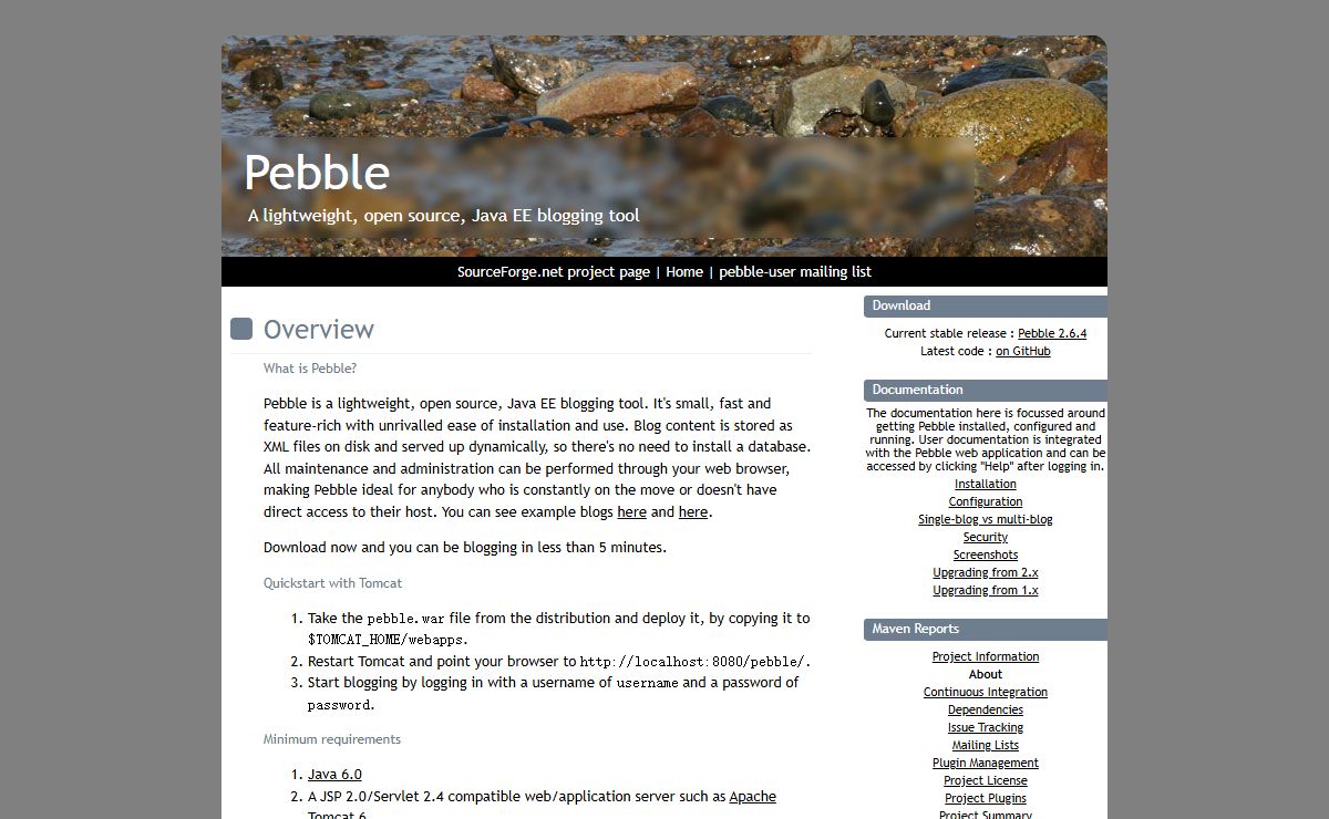 Pebble - Overview