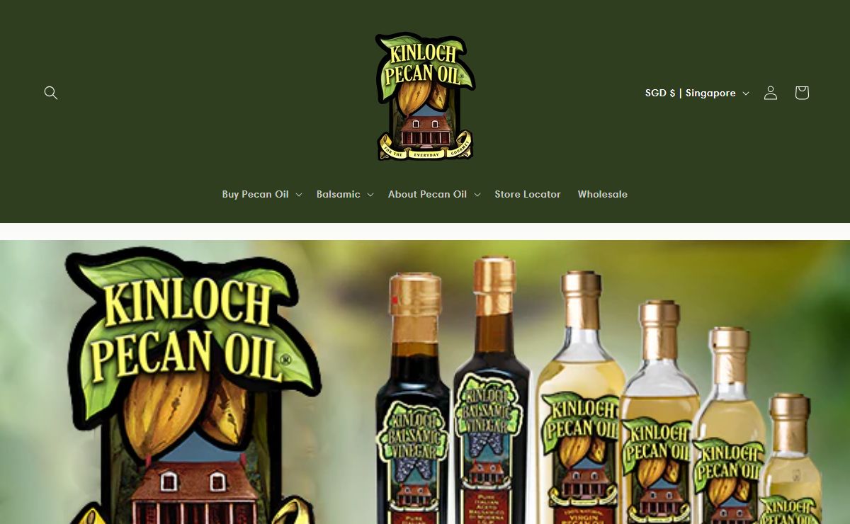 Pecan Oil – Kinloch Plantation Products