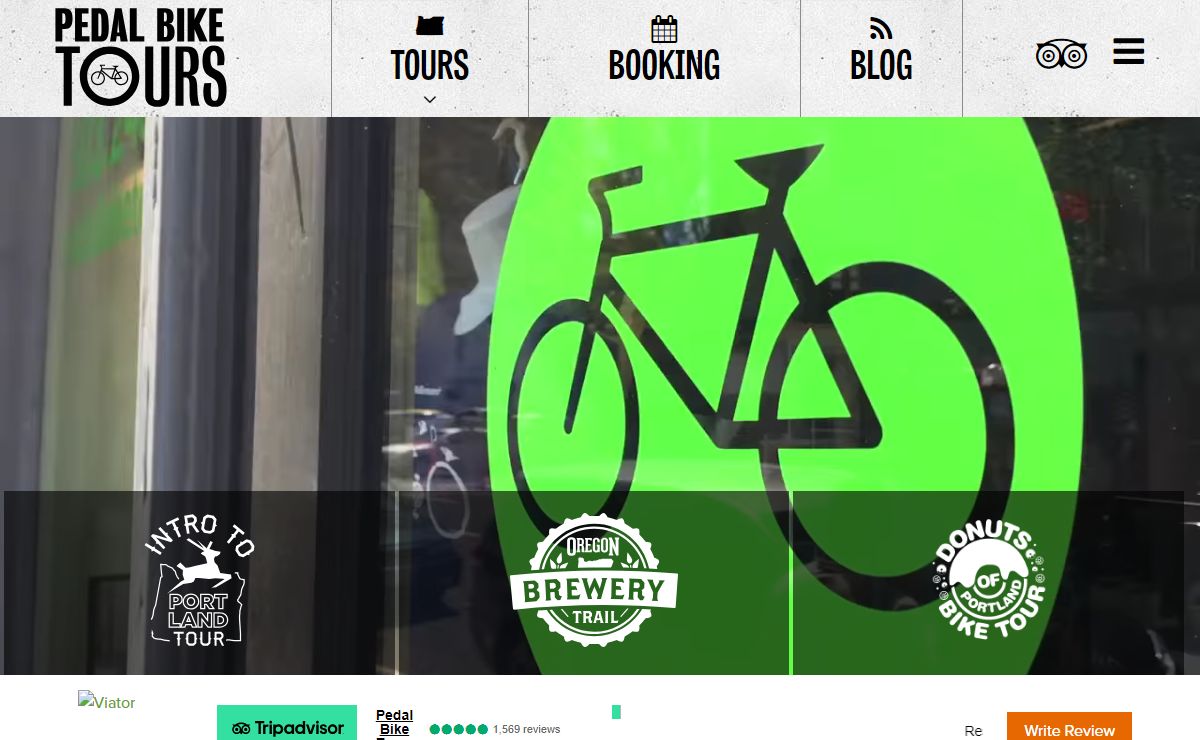 Pedal Bike Tours - Bicycle Tours of Portland, Oregon