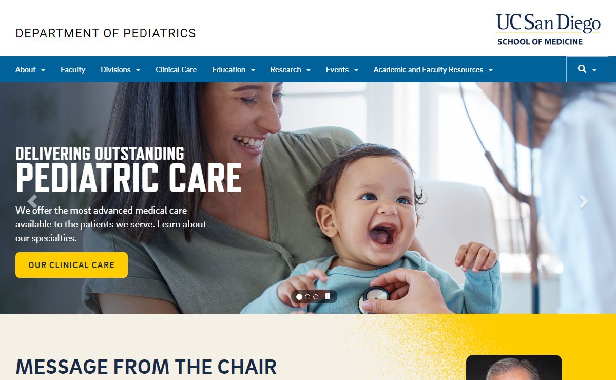 UCSD Department of Pediatrics