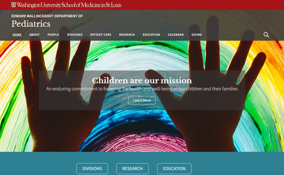 Pediatrics | Washington University in St. Louis
