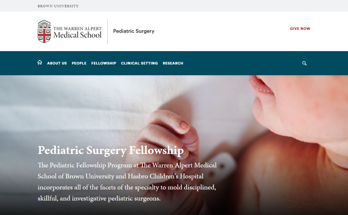 Pediatric Surgery | Medical School | Brown University