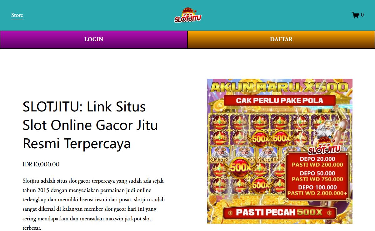 SLOTJITU: Link Situs Slot Online Gacor Jitu Resmi Terpercaya