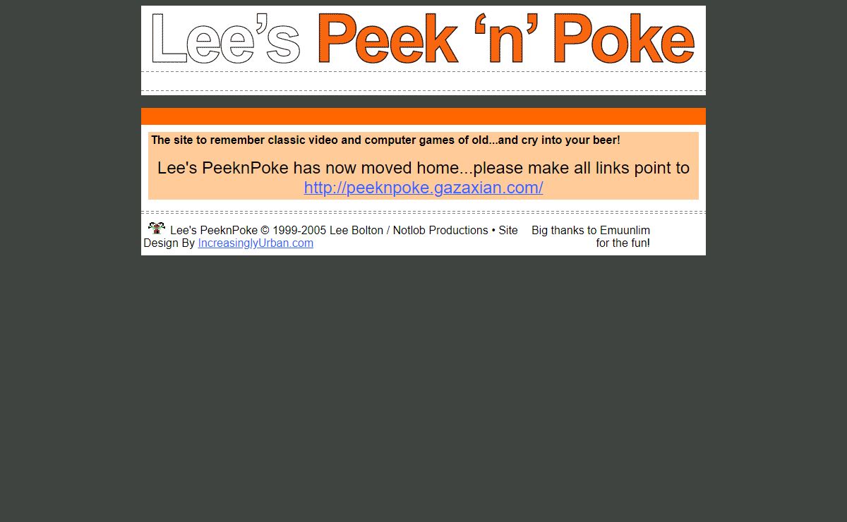 Lee's Peek n Poke